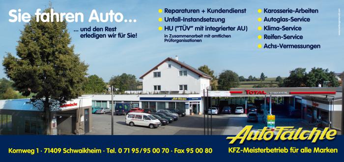 Autowerkstatt Fälchle in Schwaikheim - Auto Fälchle - KFZ Meisterbetrieb